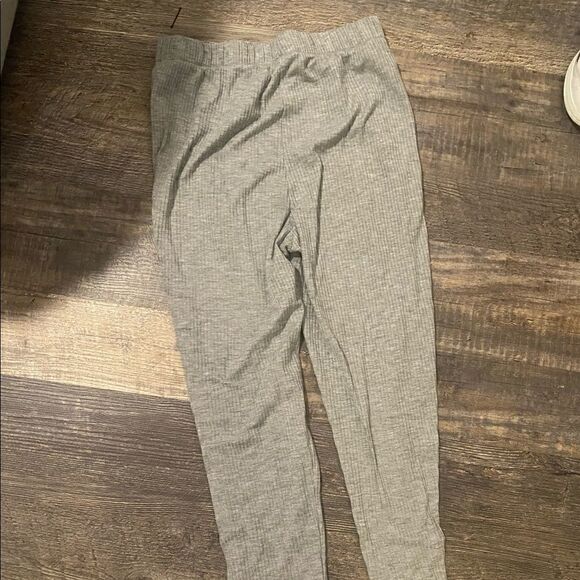 [sheIN] gray ribbed leggings EUC co-ord lounge set #5 - Picture 5 of 5
